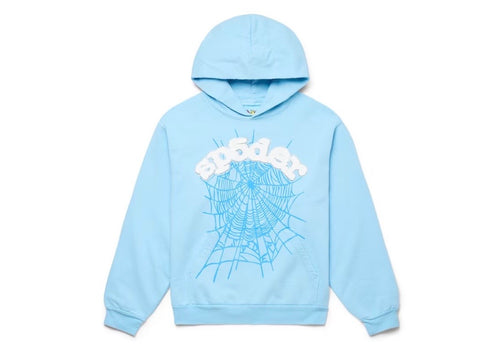 Sky Blue Sp5der Hoodie
